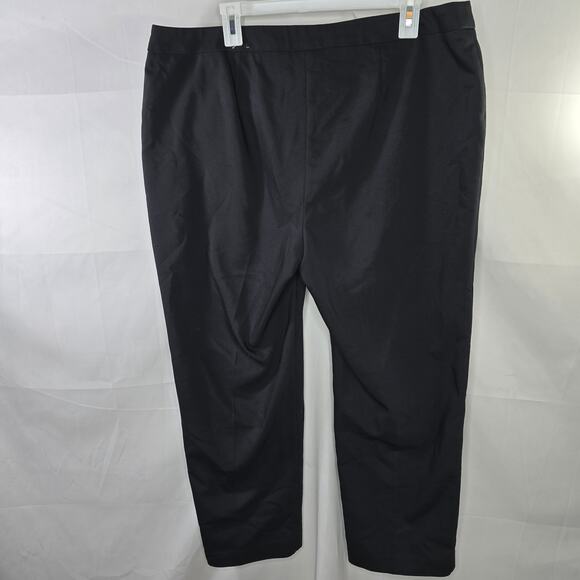 Fabulously Slimming by Chico's Black Ankle Pants Size 3 / XL/16 - Picture 6 of 7